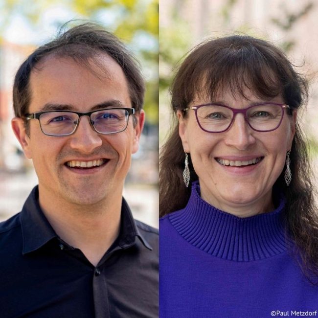 Robin Korte und Christine Schulz