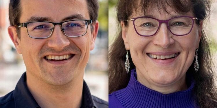 Robin Korte und Christine Schulz